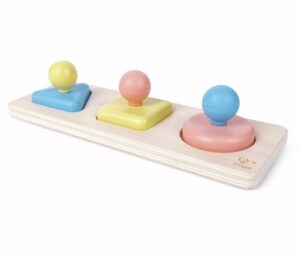 HAPE Montessori peegliga kujundipusle