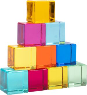 TickiT vikerkaare akrüülklotsid