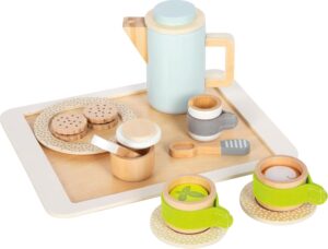Small Foot puidust kohvi- ja teeserviis