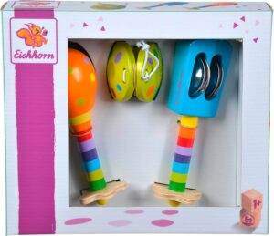 Eichhorn puidust muusikariistade komplekt